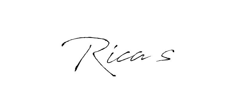 Once you've used our free online signature maker to create your best signature Antro_Vectra style, it's time to enjoy all of the benefits that Rica‘s name signing documents. Rica‘s signature style 6 images and pictures png