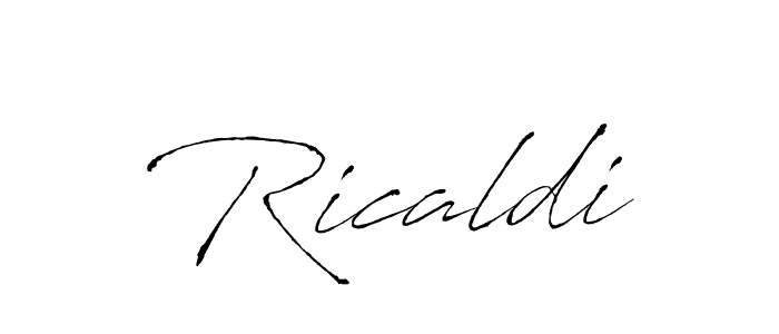 You should practise on your own different ways (Antro_Vectra) to write your name (Ricaldi) in signature. don't let someone else do it for you. Ricaldi signature style 6 images and pictures png