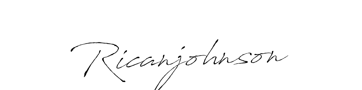 Similarly Antro_Vectra is the best handwritten signature design. Signature creator online .You can use it as an online autograph creator for name Ricanjohnson. Ricanjohnson signature style 6 images and pictures png