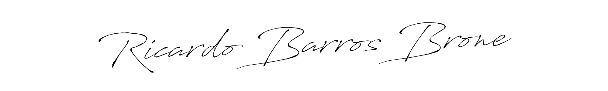 Use a signature maker to create a handwritten signature online. With this signature software, you can design (Antro_Vectra) your own signature for name Ricardo Barros Brone. Ricardo Barros Brone signature style 6 images and pictures png