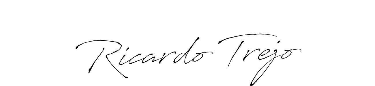 It looks lik you need a new signature style for name Ricardo Trejo. Design unique handwritten (Antro_Vectra) signature with our free signature maker in just a few clicks. Ricardo Trejo signature style 6 images and pictures png
