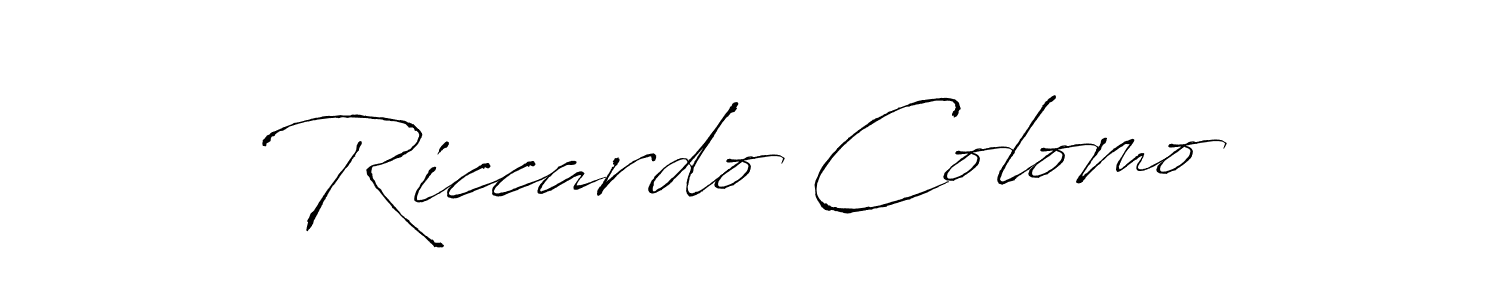 Similarly Antro_Vectra is the best handwritten signature design. Signature creator online .You can use it as an online autograph creator for name Riccardo Colomo. Riccardo Colomo signature style 6 images and pictures png