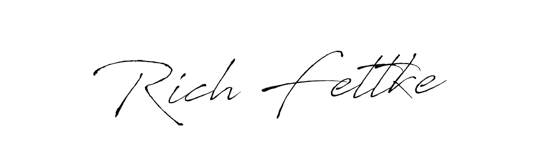 This is the best signature style for the Rich Fettke name. Also you like these signature font (Antro_Vectra). Mix name signature. Rich Fettke signature style 6 images and pictures png
