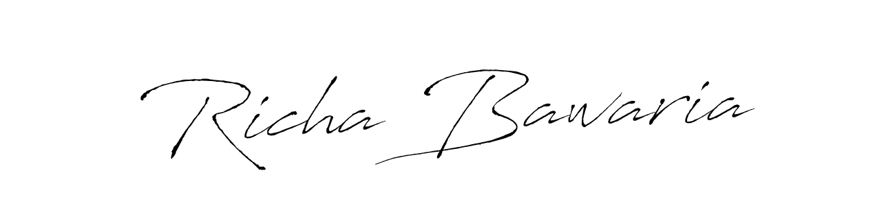 Once you've used our free online signature maker to create your best signature Antro_Vectra style, it's time to enjoy all of the benefits that Richa Bawaria name signing documents. Richa Bawaria signature style 6 images and pictures png