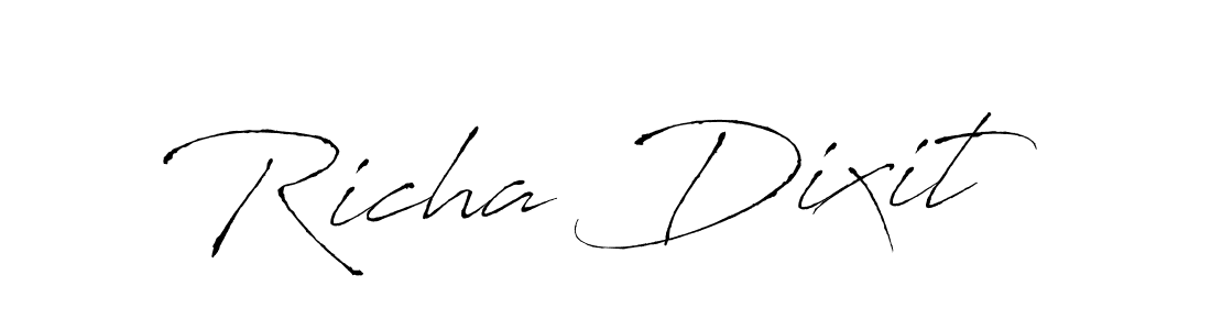 It looks lik you need a new signature style for name Richa Dixit. Design unique handwritten (Antro_Vectra) signature with our free signature maker in just a few clicks. Richa Dixit signature style 6 images and pictures png