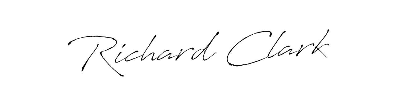 How to make Richard Clark name signature. Use Antro_Vectra style for creating short signs online. This is the latest handwritten sign. Richard Clark signature style 6 images and pictures png