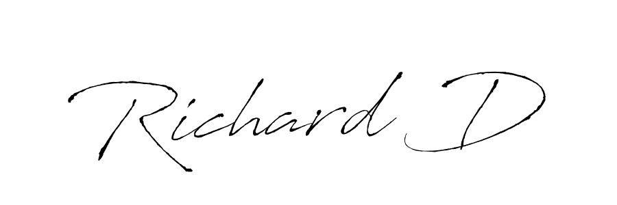 if you are searching for the best signature style for your name Richard D. so please give up your signature search. here we have designed multiple signature styles  using Antro_Vectra. Richard D signature style 6 images and pictures png