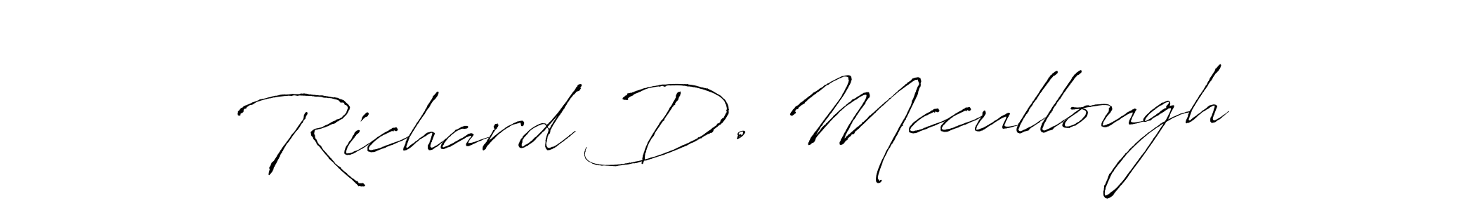 Also we have Richard D. Mccullough name is the best signature style. Create professional handwritten signature collection using Antro_Vectra autograph style. Richard D. Mccullough signature style 6 images and pictures png