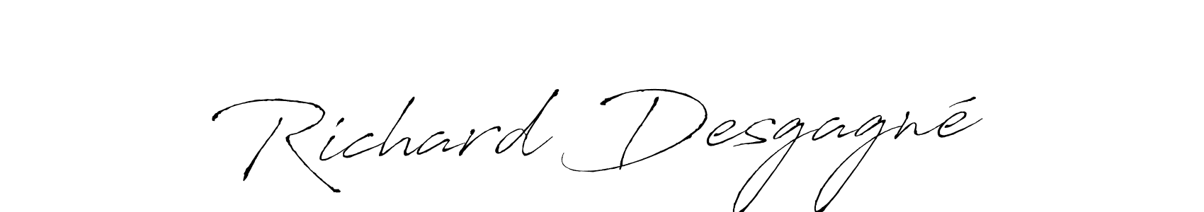 Also we have Richard Desgagné name is the best signature style. Create professional handwritten signature collection using Antro_Vectra autograph style. Richard Desgagné signature style 6 images and pictures png