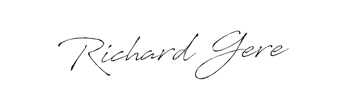 How to make Richard Gere name signature. Use Antro_Vectra style for creating short signs online. This is the latest handwritten sign. Richard Gere signature style 6 images and pictures png