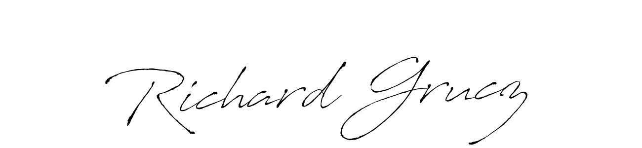 How to Draw Richard Grucz signature style? Antro_Vectra is a latest design signature styles for name Richard Grucz. Richard Grucz signature style 6 images and pictures png