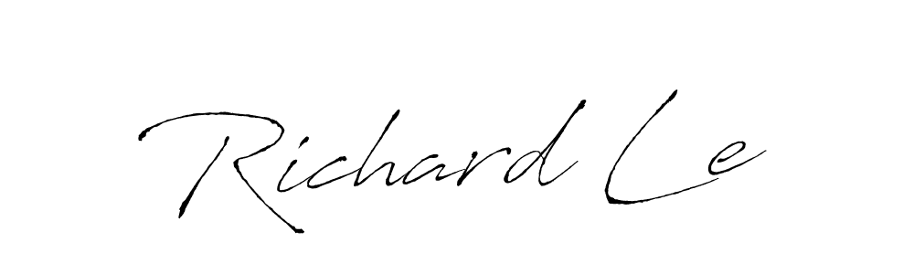 Similarly Antro_Vectra is the best handwritten signature design. Signature creator online .You can use it as an online autograph creator for name Richard Le. Richard Le signature style 6 images and pictures png