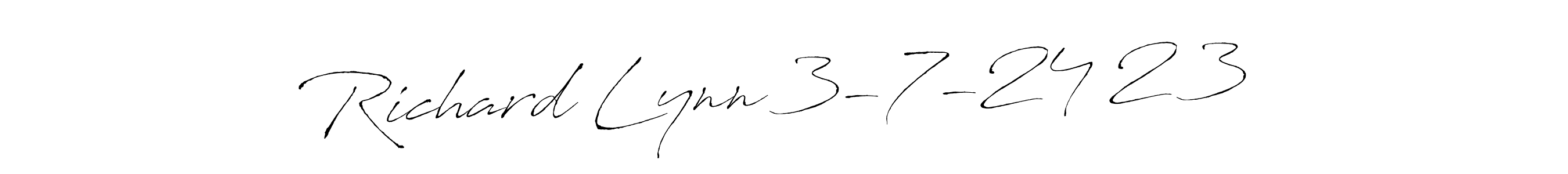 Create a beautiful signature design for name Richard Lynn 3-7-24 2 3 ✔. With this signature (Antro_Vectra) fonts, you can make a handwritten signature for free. Richard Lynn 3-7-24 2 3 ✔ signature style 6 images and pictures png
