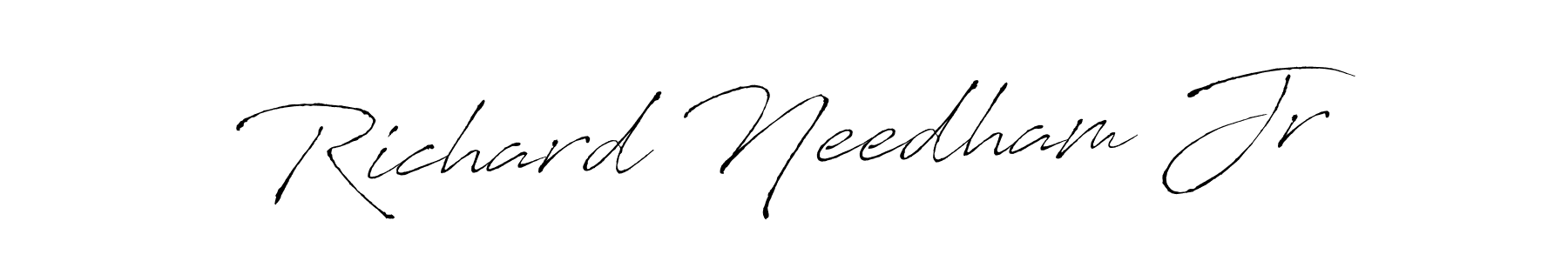 This is the best signature style for the Richard Needham Jr name. Also you like these signature font (Antro_Vectra). Mix name signature. Richard Needham Jr signature style 6 images and pictures png
