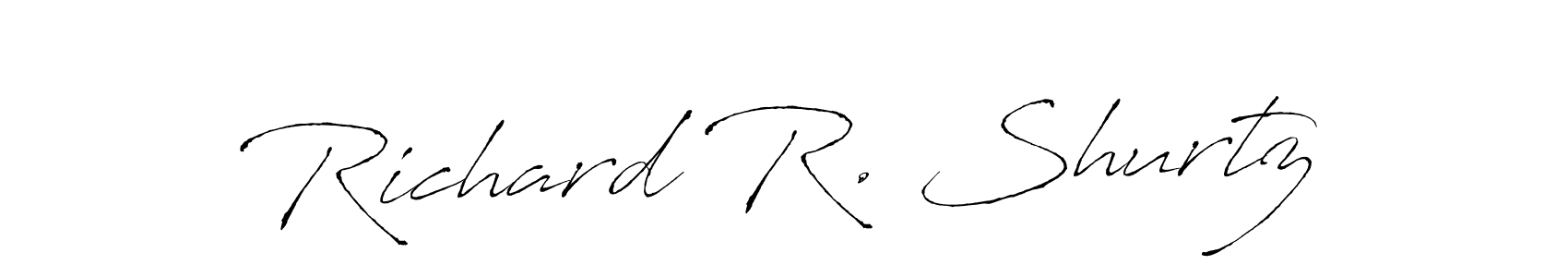 Make a beautiful signature design for name Richard R. Shurtz. Use this online signature maker to create a handwritten signature for free. Richard R. Shurtz signature style 6 images and pictures png