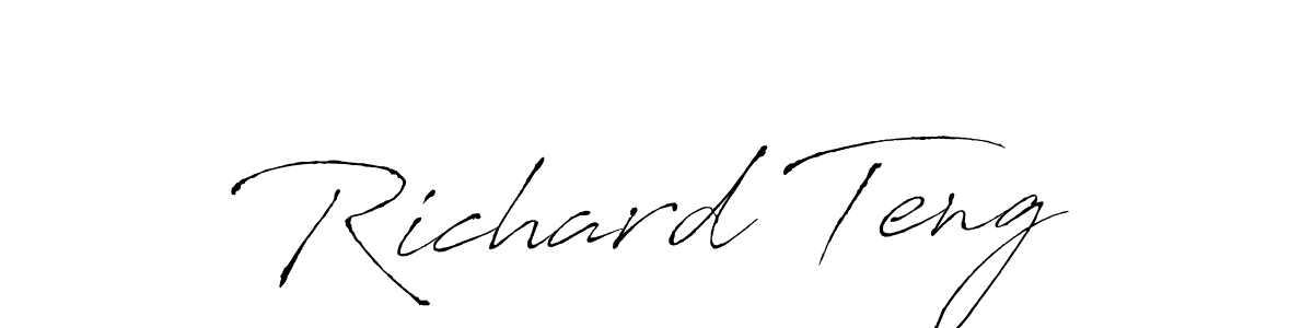 Also we have Richard Teng name is the best signature style. Create professional handwritten signature collection using Antro_Vectra autograph style. Richard Teng signature style 6 images and pictures png