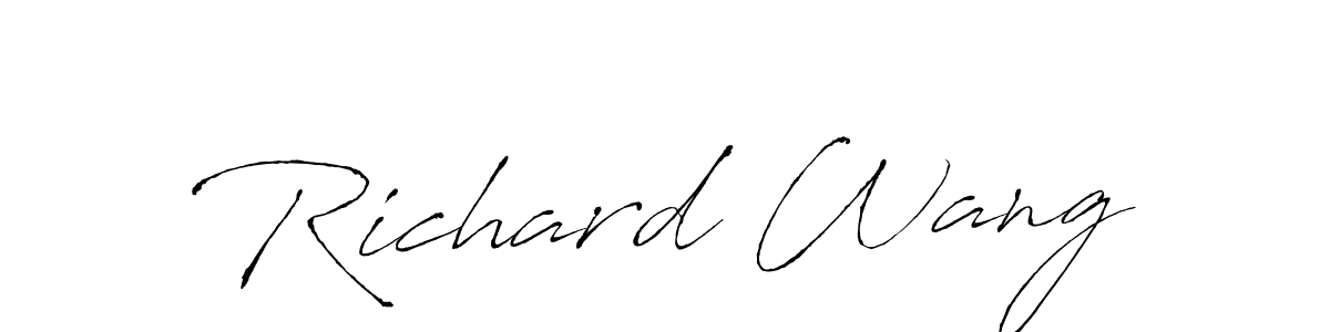 This is the best signature style for the Richard Wang name. Also you like these signature font (Antro_Vectra). Mix name signature. Richard Wang signature style 6 images and pictures png