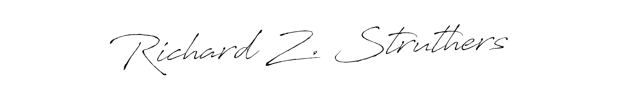 This is the best signature style for the Richard Z. Struthers name. Also you like these signature font (Antro_Vectra). Mix name signature. Richard Z. Struthers signature style 6 images and pictures png