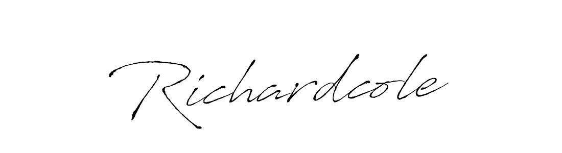 It looks lik you need a new signature style for name Richardcole. Design unique handwritten (Antro_Vectra) signature with our free signature maker in just a few clicks. Richardcole signature style 6 images and pictures png