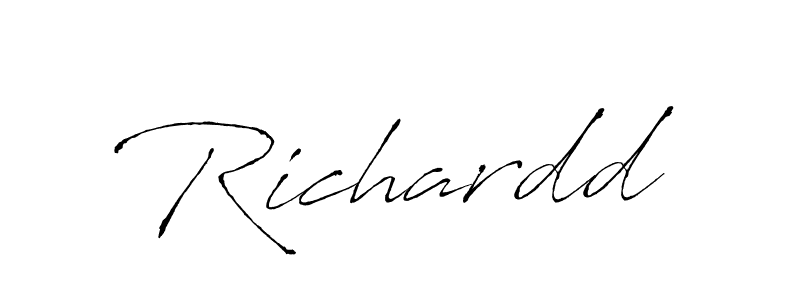 How to Draw Richardd signature style? Antro_Vectra is a latest design signature styles for name Richardd. Richardd signature style 6 images and pictures png