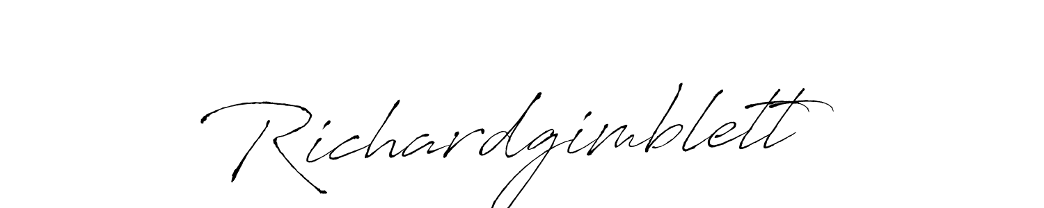 Similarly Antro_Vectra is the best handwritten signature design. Signature creator online .You can use it as an online autograph creator for name Richardgimblett. Richardgimblett signature style 6 images and pictures png