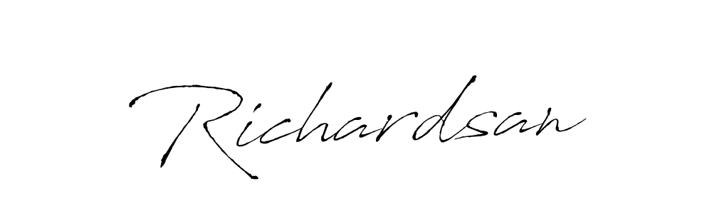 Also we have Richardsan name is the best signature style. Create professional handwritten signature collection using Antro_Vectra autograph style. Richardsan signature style 6 images and pictures png