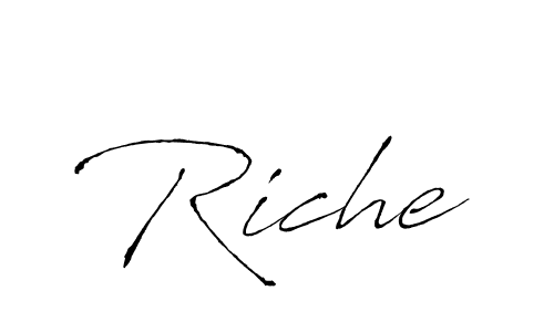 Make a beautiful signature design for name Riche. Use this online signature maker to create a handwritten signature for free. Riche signature style 6 images and pictures png