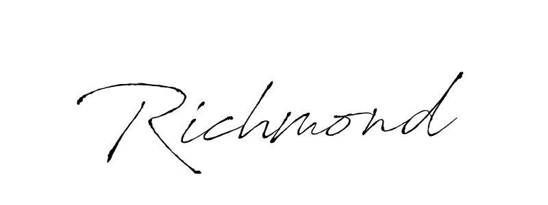 How to make Richmond name signature. Use Antro_Vectra style for creating short signs online. This is the latest handwritten sign. Richmond signature style 6 images and pictures png