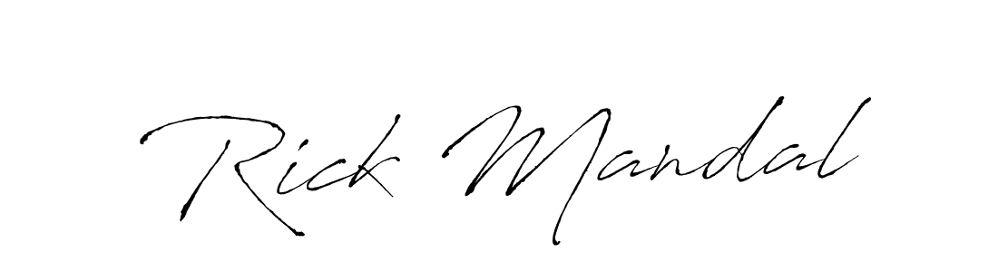 The best way (Antro_Vectra) to make a short signature is to pick only two or three words in your name. The name Rick Mandal include a total of six letters. For converting this name. Rick Mandal signature style 6 images and pictures png
