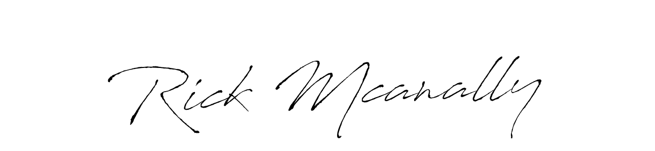 Once you've used our free online signature maker to create your best signature Antro_Vectra style, it's time to enjoy all of the benefits that Rick Mcanally name signing documents. Rick Mcanally signature style 6 images and pictures png