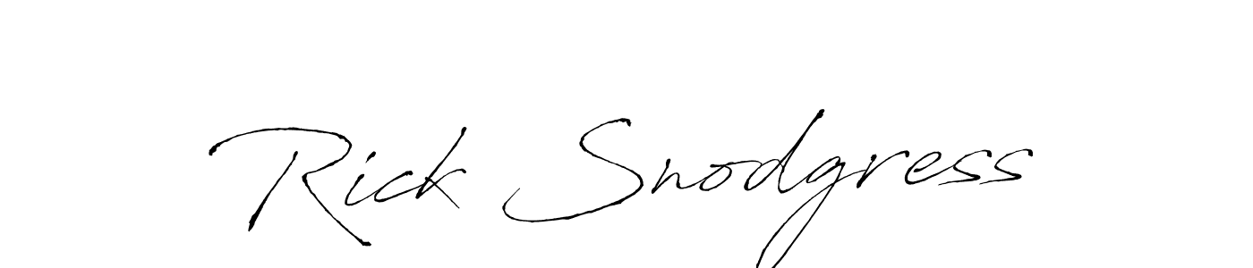 This is the best signature style for the Rick Snodgress name. Also you like these signature font (Antro_Vectra). Mix name signature. Rick Snodgress signature style 6 images and pictures png