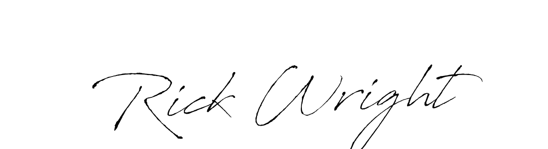 Also we have Rick Wright name is the best signature style. Create professional handwritten signature collection using Antro_Vectra autograph style. Rick Wright signature style 6 images and pictures png