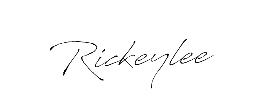 Also we have Rickeylee name is the best signature style. Create professional handwritten signature collection using Antro_Vectra autograph style. Rickeylee signature style 6 images and pictures png