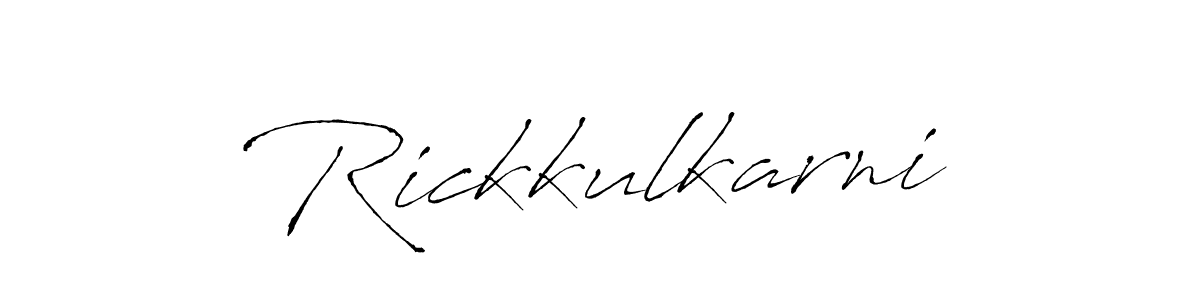 How to Draw Rickkulkarni signature style? Antro_Vectra is a latest design signature styles for name Rickkulkarni. Rickkulkarni signature style 6 images and pictures png