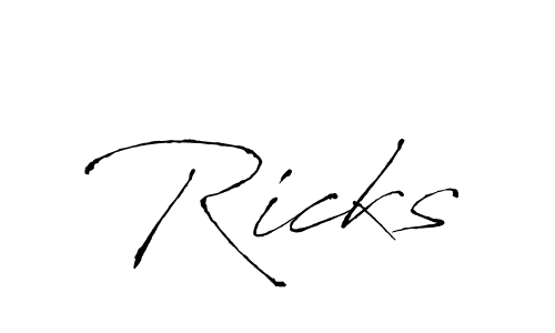 Antro_Vectra is a professional signature style that is perfect for those who want to add a touch of class to their signature. It is also a great choice for those who want to make their signature more unique. Get Ricks name to fancy signature for free. Ricks signature style 6 images and pictures png