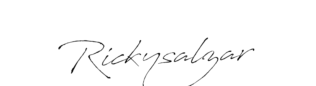 You can use this online signature creator to create a handwritten signature for the name Rickysalzar. This is the best online autograph maker. Rickysalzar signature style 6 images and pictures png