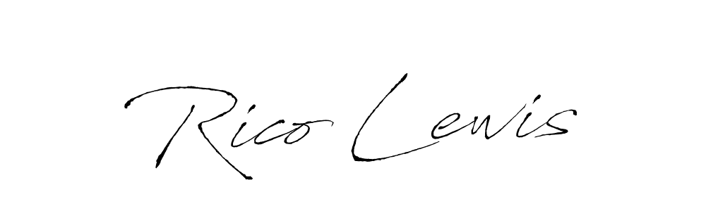 How to Draw Rico Lewis signature style? Antro_Vectra is a latest design signature styles for name Rico Lewis. Rico Lewis signature style 6 images and pictures png