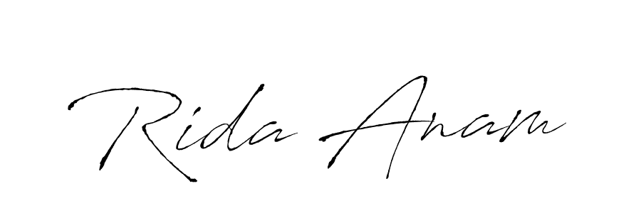 This is the best signature style for the Rida Anam name. Also you like these signature font (Antro_Vectra). Mix name signature. Rida Anam signature style 6 images and pictures png