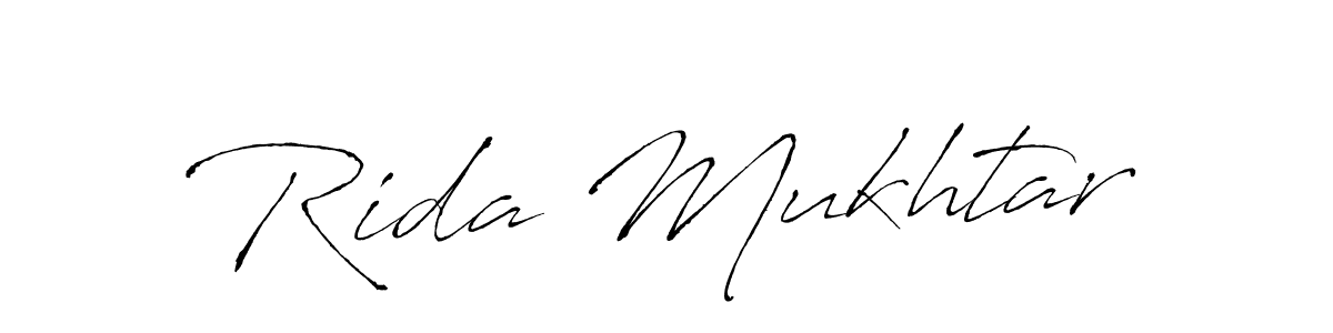 Make a beautiful signature design for name Rida Mukhtar. Use this online signature maker to create a handwritten signature for free. Rida Mukhtar signature style 6 images and pictures png