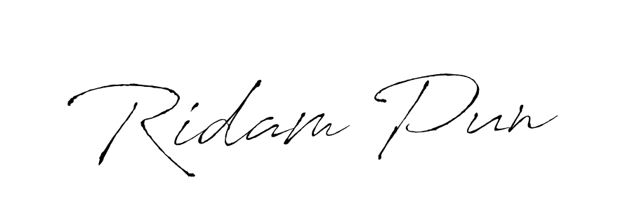 Once you've used our free online signature maker to create your best signature Antro_Vectra style, it's time to enjoy all of the benefits that Ridam Pun name signing documents. Ridam Pun signature style 6 images and pictures png