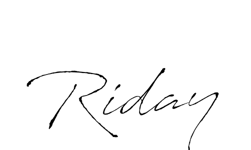 Similarly Antro_Vectra is the best handwritten signature design. Signature creator online .You can use it as an online autograph creator for name Riday. Riday signature style 6 images and pictures png