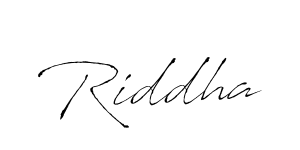 Make a beautiful signature design for name Riddha. Use this online signature maker to create a handwritten signature for free. Riddha signature style 6 images and pictures png