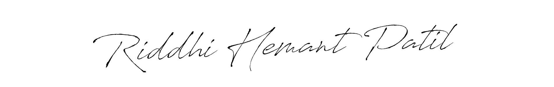 Once you've used our free online signature maker to create your best signature Antro_Vectra style, it's time to enjoy all of the benefits that Riddhi Hemant Patil name signing documents. Riddhi Hemant Patil signature style 6 images and pictures png