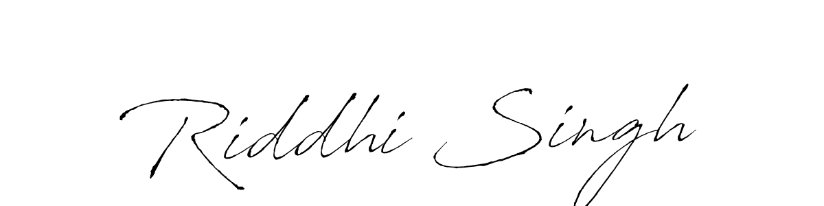 How to make Riddhi Singh signature? Antro_Vectra is a professional autograph style. Create handwritten signature for Riddhi Singh name. Riddhi Singh signature style 6 images and pictures png