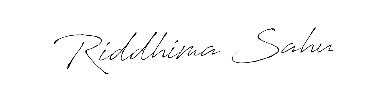It looks lik you need a new signature style for name Riddhima Sahu. Design unique handwritten (Antro_Vectra) signature with our free signature maker in just a few clicks. Riddhima Sahu signature style 6 images and pictures png