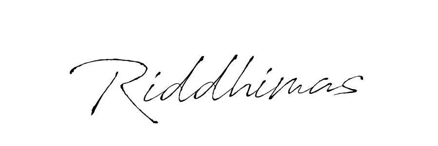 Riddhimas stylish signature style. Best Handwritten Sign (Antro_Vectra) for my name. Handwritten Signature Collection Ideas for my name Riddhimas. Riddhimas signature style 6 images and pictures png