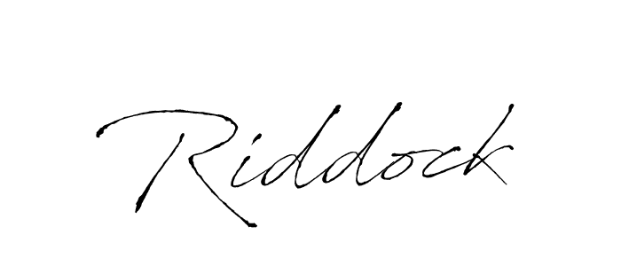 Also we have Riddock name is the best signature style. Create professional handwritten signature collection using Antro_Vectra autograph style. Riddock signature style 6 images and pictures png