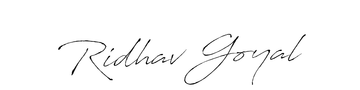 Best and Professional Signature Style for Ridhav Goyal. Antro_Vectra Best Signature Style Collection. Ridhav Goyal signature style 6 images and pictures png