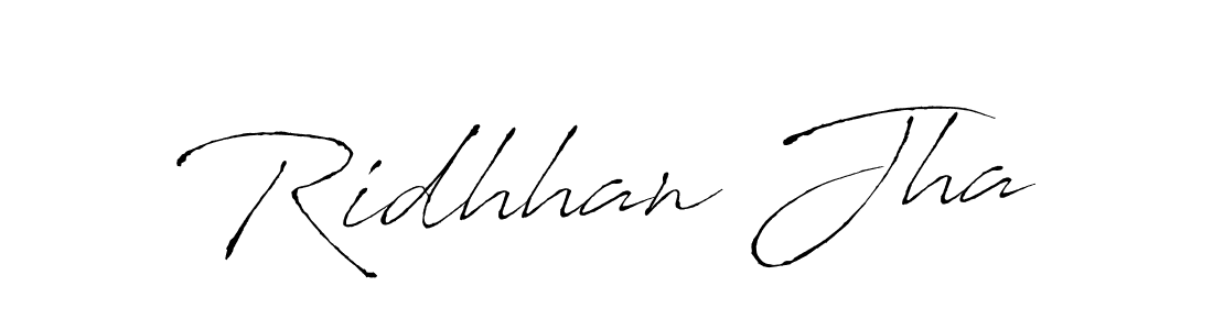 Antro_Vectra is a professional signature style that is perfect for those who want to add a touch of class to their signature. It is also a great choice for those who want to make their signature more unique. Get Ridhhan Jha name to fancy signature for free. Ridhhan Jha signature style 6 images and pictures png