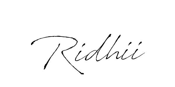 Once you've used our free online signature maker to create your best signature Antro_Vectra style, it's time to enjoy all of the benefits that Ridhii name signing documents. Ridhii signature style 6 images and pictures png